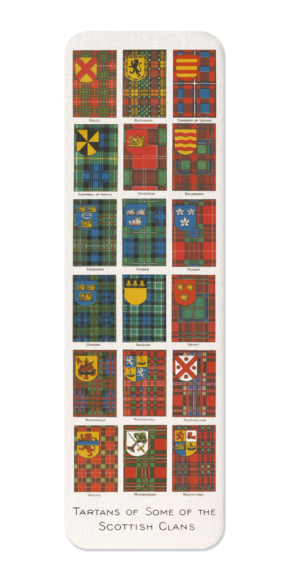 Ezen - Tartans of Some of the Scottish Clans (1926) B-M - Bookmark - Front
