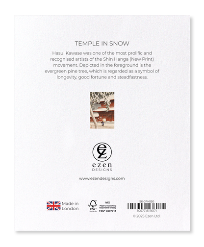 Ezen - Temple in snow - Sticker Set