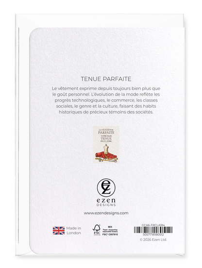 Ezen - Tenue Parfaite - Greeting Card - Back