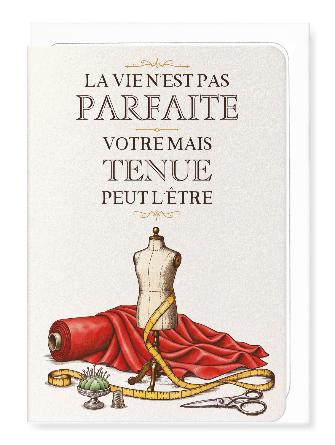 Ezen - Tenue Parfaite - Greeting Card - Front