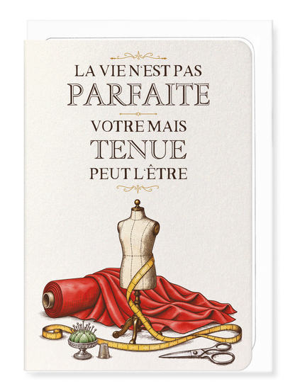Ezen - Tenue Parfaite - Greeting Card - Front