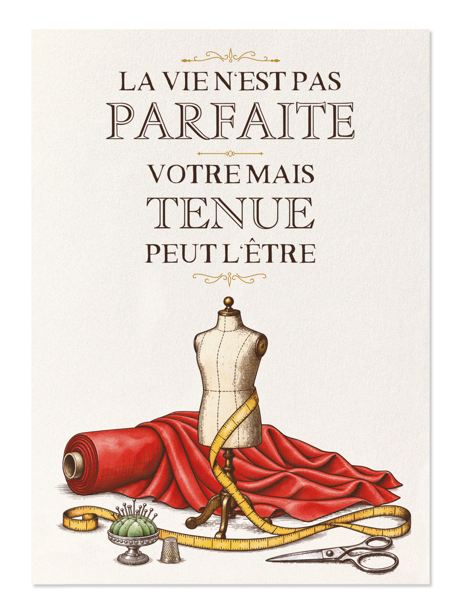 Ezen - Tenue Parfaite - Postcard - Front