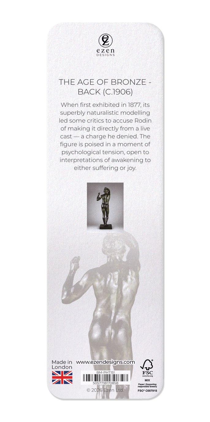 Ezen - The Age of Bronze - Back (c.1906) - Bookmark - Back