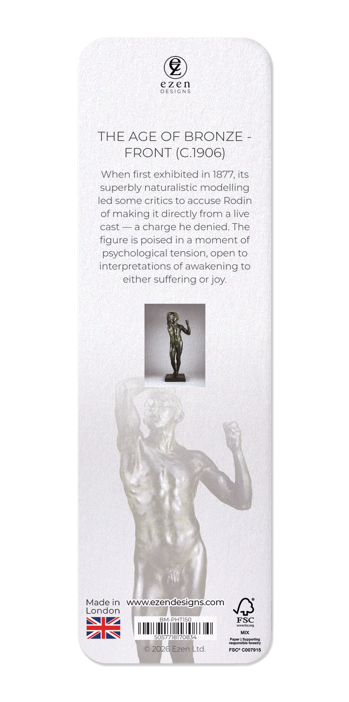 Ezen - The Age of Bronze - Front (c.1906) - Bookmark - Back