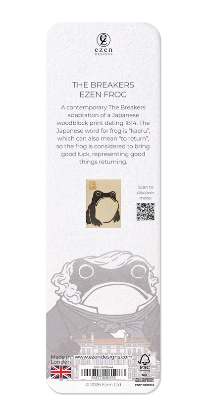 Ezen - The Breakers Ezen Frog - Bookmark - Back