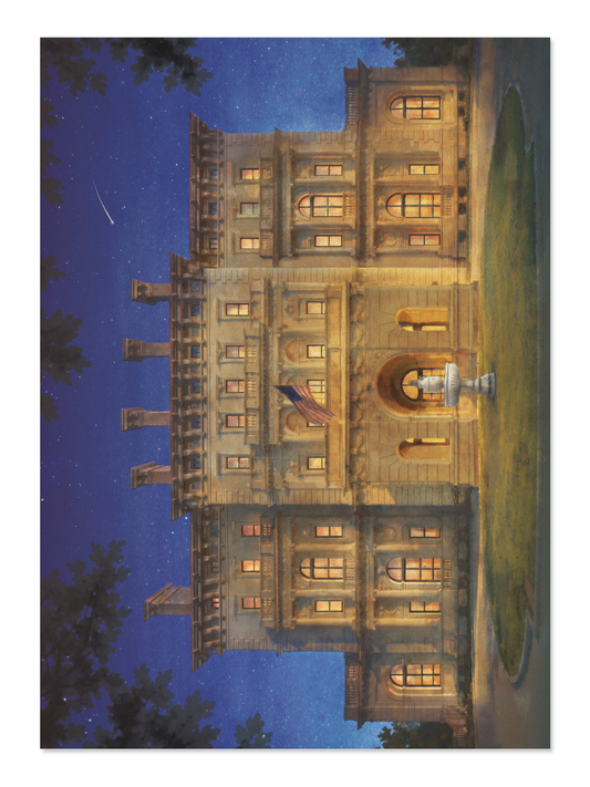 Ezen - The Breakers Front Facade - Night - Postcard - Front