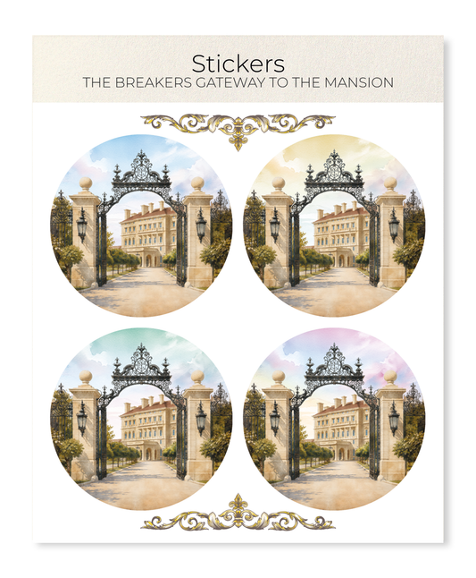Ezen - The Breakers Gateway to the Mansion - Sticker Set