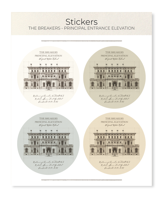 Ezen - The Breakers - Principal Entrance Elevation - Sticker Set