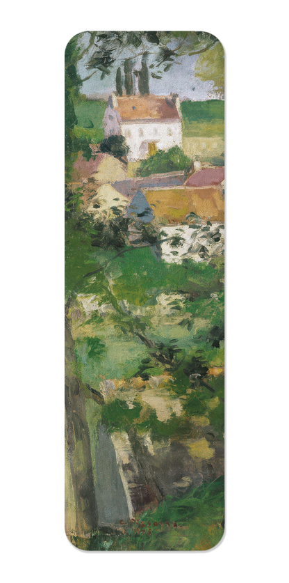 Ezen - The Climb, Rue de la Côte-du-Jalet, Pontoise (1875) - Bookmark - Front