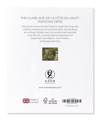 Ezen - The Climb, Rue de la Côte-du-Jalet, Pontoise (1875) - Sticker Set
