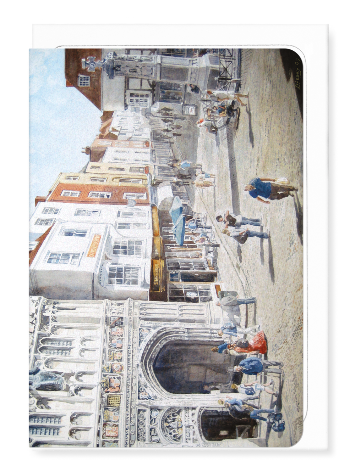 Ezen - The old Buttermarket (2009) - Greeting Card - Front