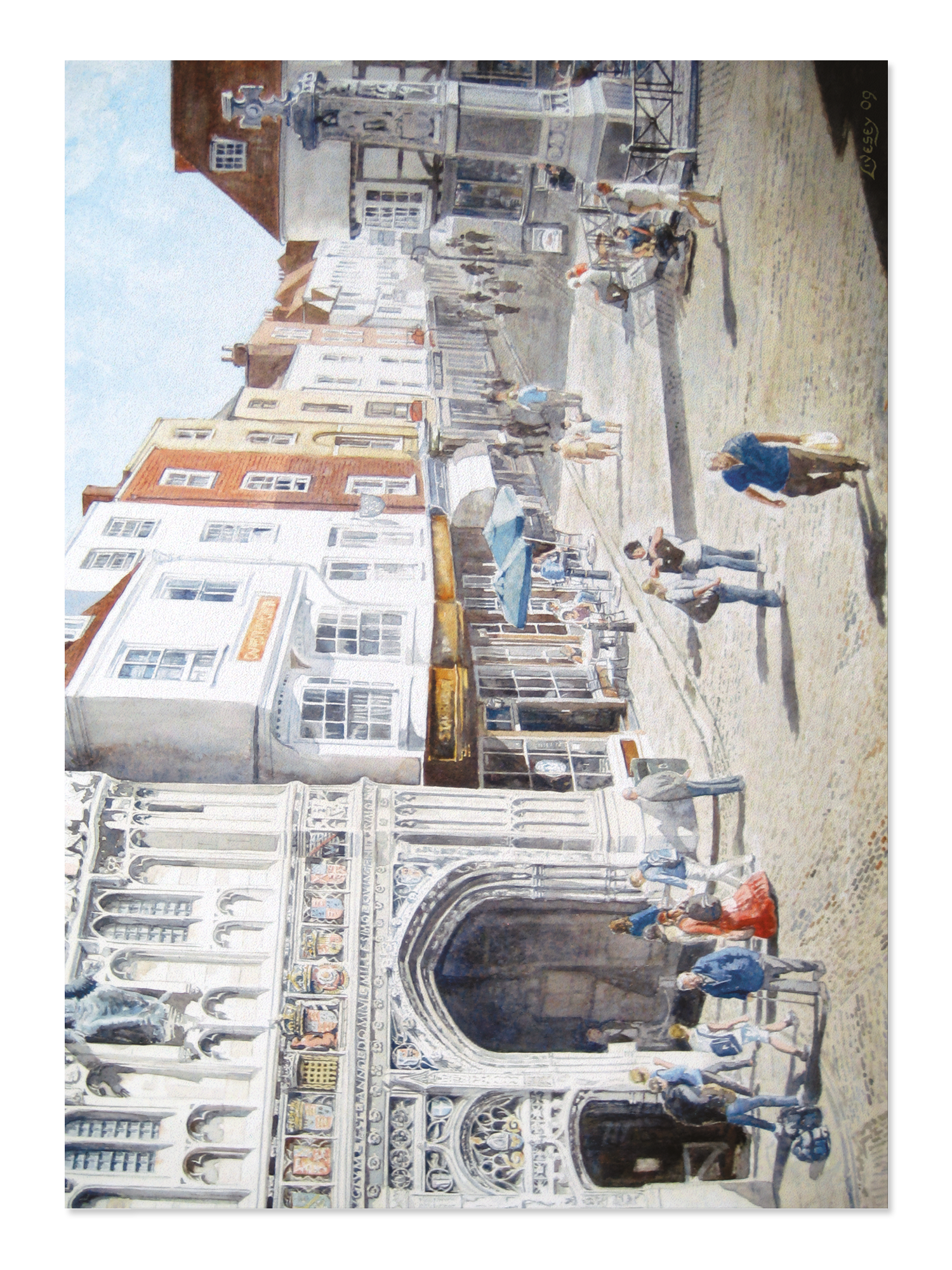 Ezen - The old Buttermarket (2009) - Postcard - Front