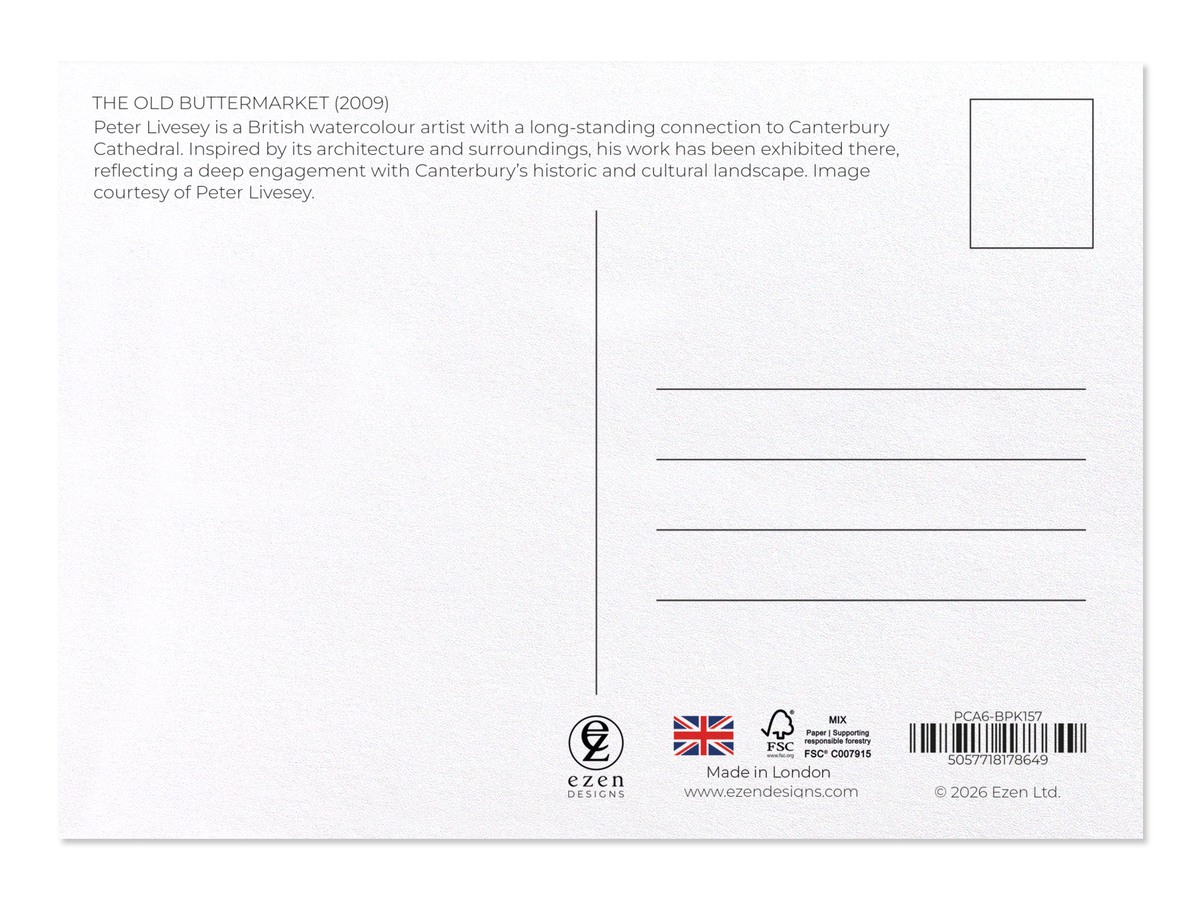 Ezen - The old Buttermarket (2009) - Postcard - Back