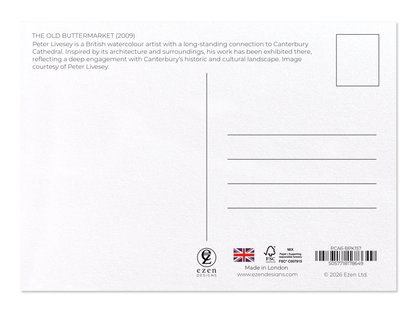Ezen - The old Buttermarket (2009) - Postcard - Back