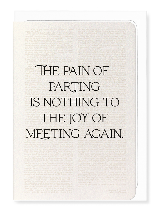 Ezen - The Pain of Parting (1838) - Greeting Card - Front