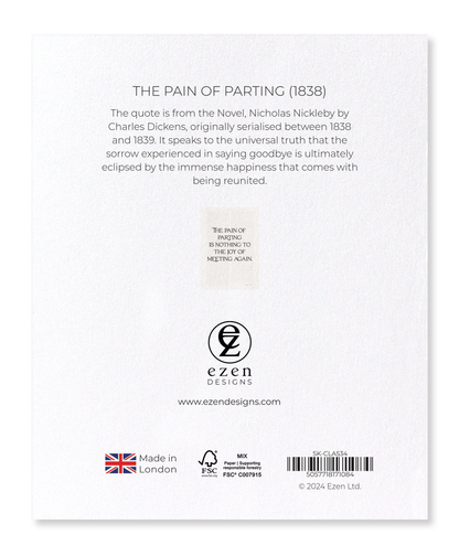 Ezen - The Pain of Parting (1838) - Sticker Set
