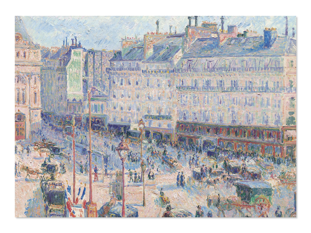 Ezen - The Place du Havre, Paris (1893) - Postcard - Front