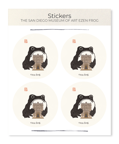 Ezen - The San Diego Museum of Art Ezen Frog - Sticker Set