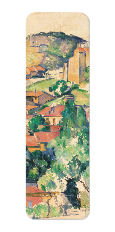 Ezen - The Village of Gardanne (c.1885) - Bookmark - Front