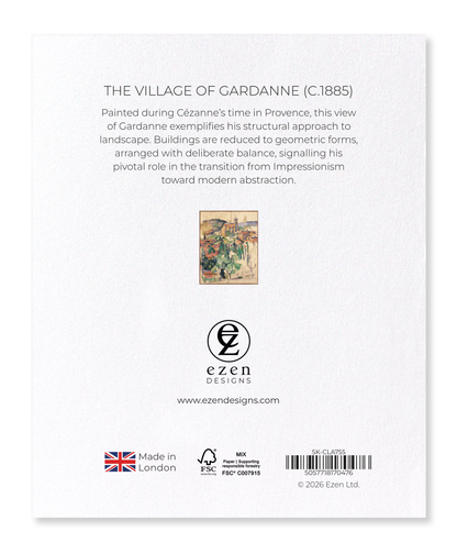 Ezen - The Village of Gardanne (c.1885) - Sticker Set
