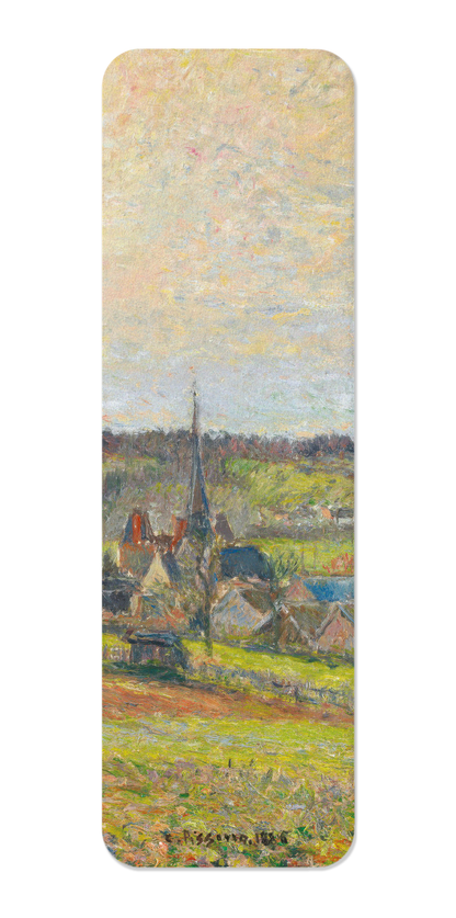 Ezen - The Village of Éragny (1885) - Bookmark - Front