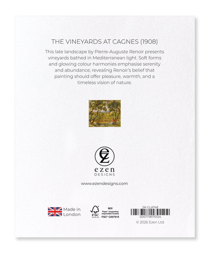 Ezen - The Vineyards at Cagnes (1908) - Sticker Set