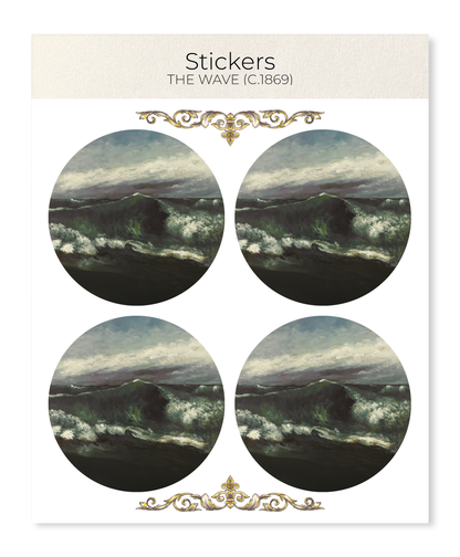 Ezen - The Wave (c.1869) - Sticker Set