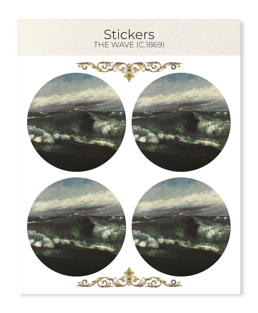 Ezen - The Wave (c.1869) - Sticker Set