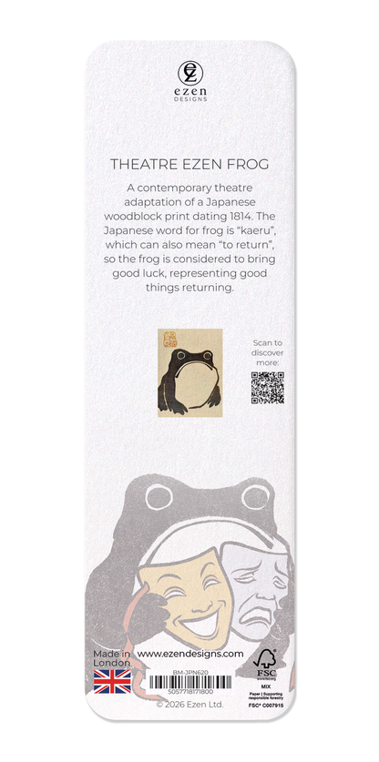 Ezen - Theatre Ezen frog - Bookmark - Back