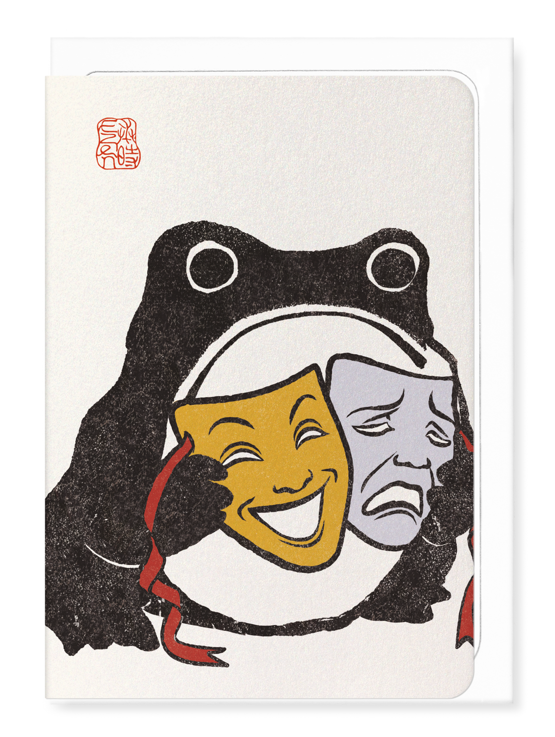 Ezen - Theatre Ezen frog - Greeting Card - Front