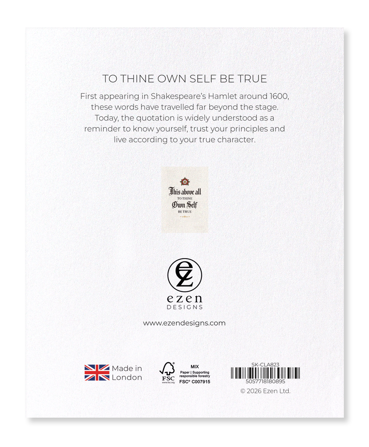 Ezen - To thine own self be true - Sticker Set