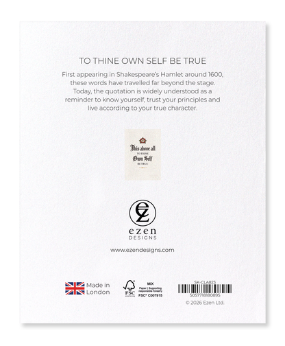 Ezen - To thine own self be true - Sticker Set