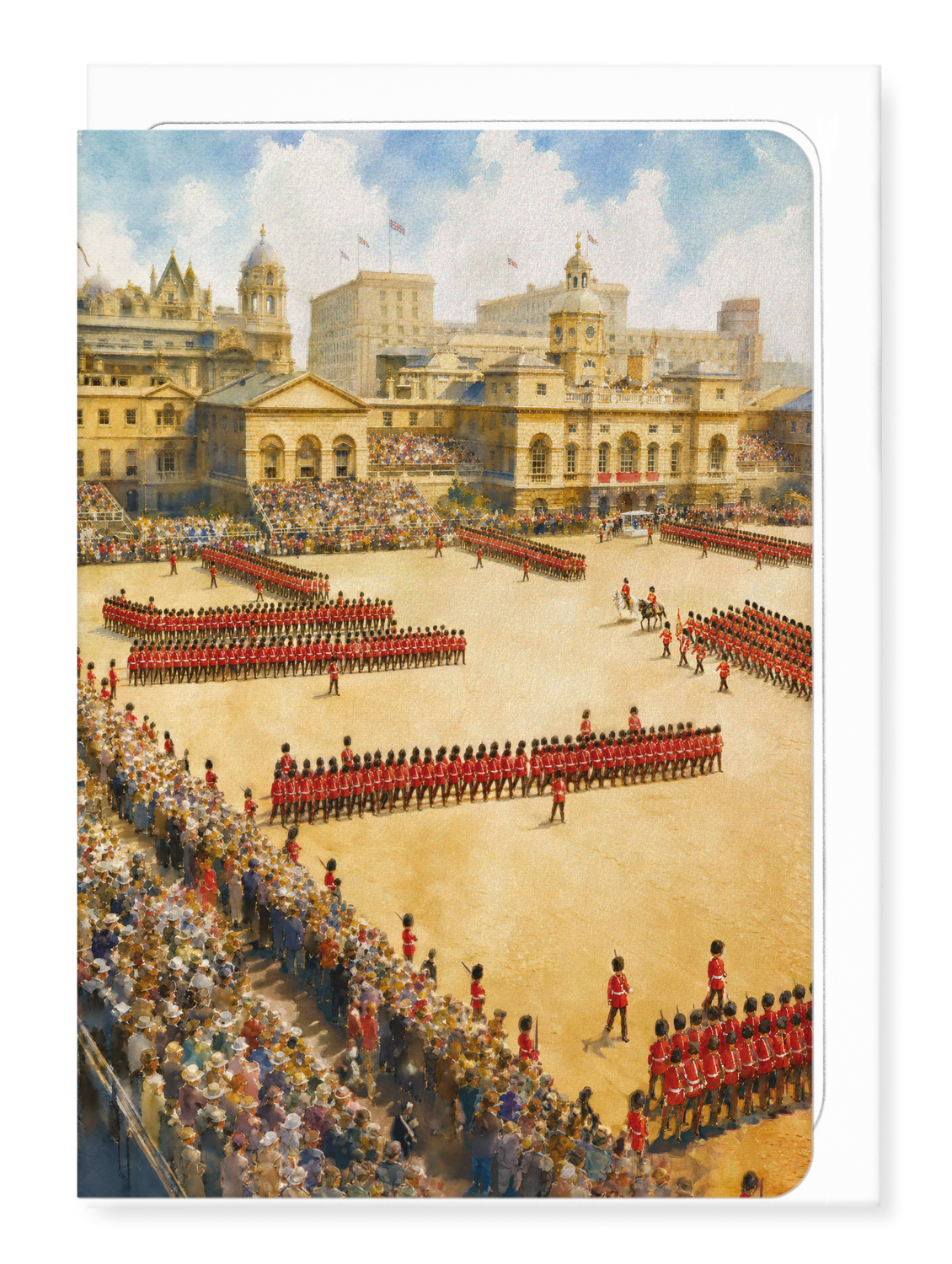 Ezen - Trooping the Colour (1956) - Greeting Card - Front