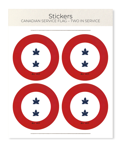 Ezen - Two in Service (1917–1918) - Sticker Set