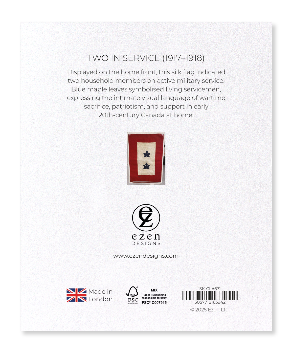 Ezen - Two in Service (1917–1918) - Sticker Set