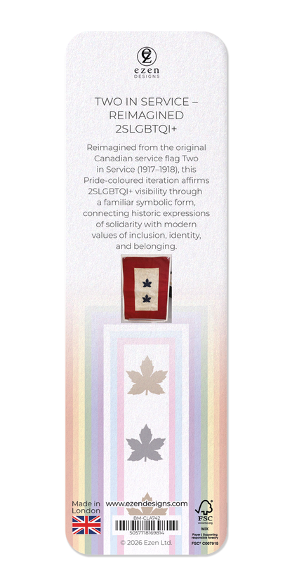 Ezen - Two in Service – Reimagined 2SLGBTQI+ - Bookmark - Back