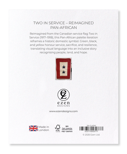 Ezen - Two in Service – Reimagined Pan-African - Sticker Set
