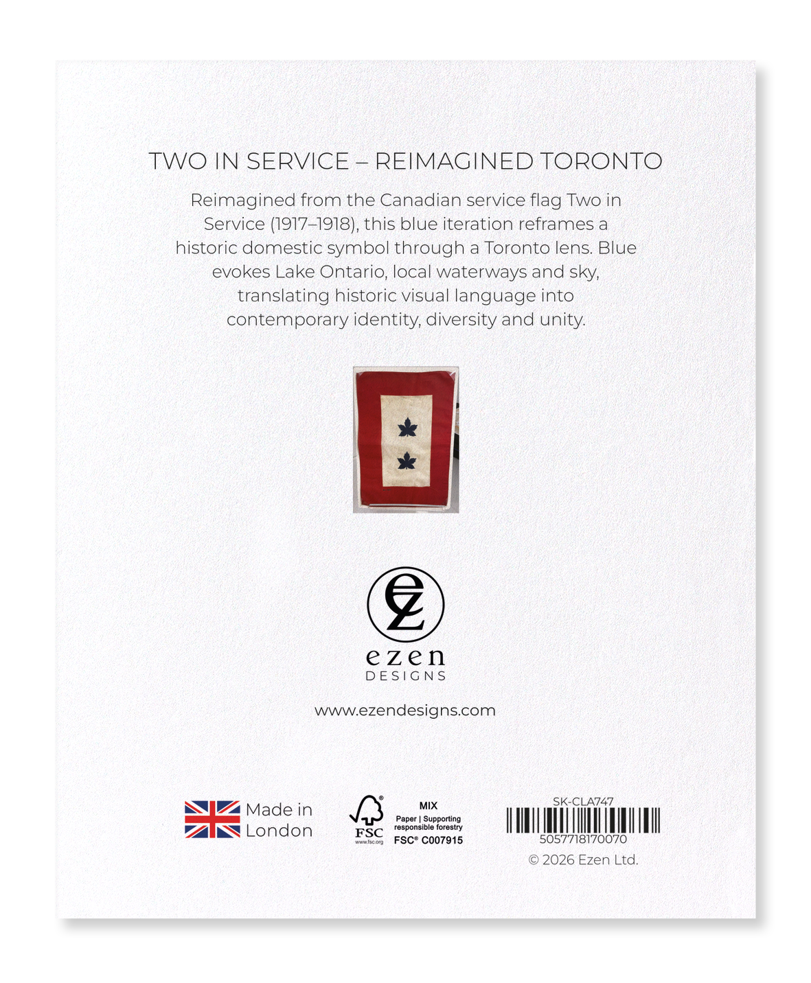 Ezen - Two in Service – Reimagined Toronto - Sticker Set