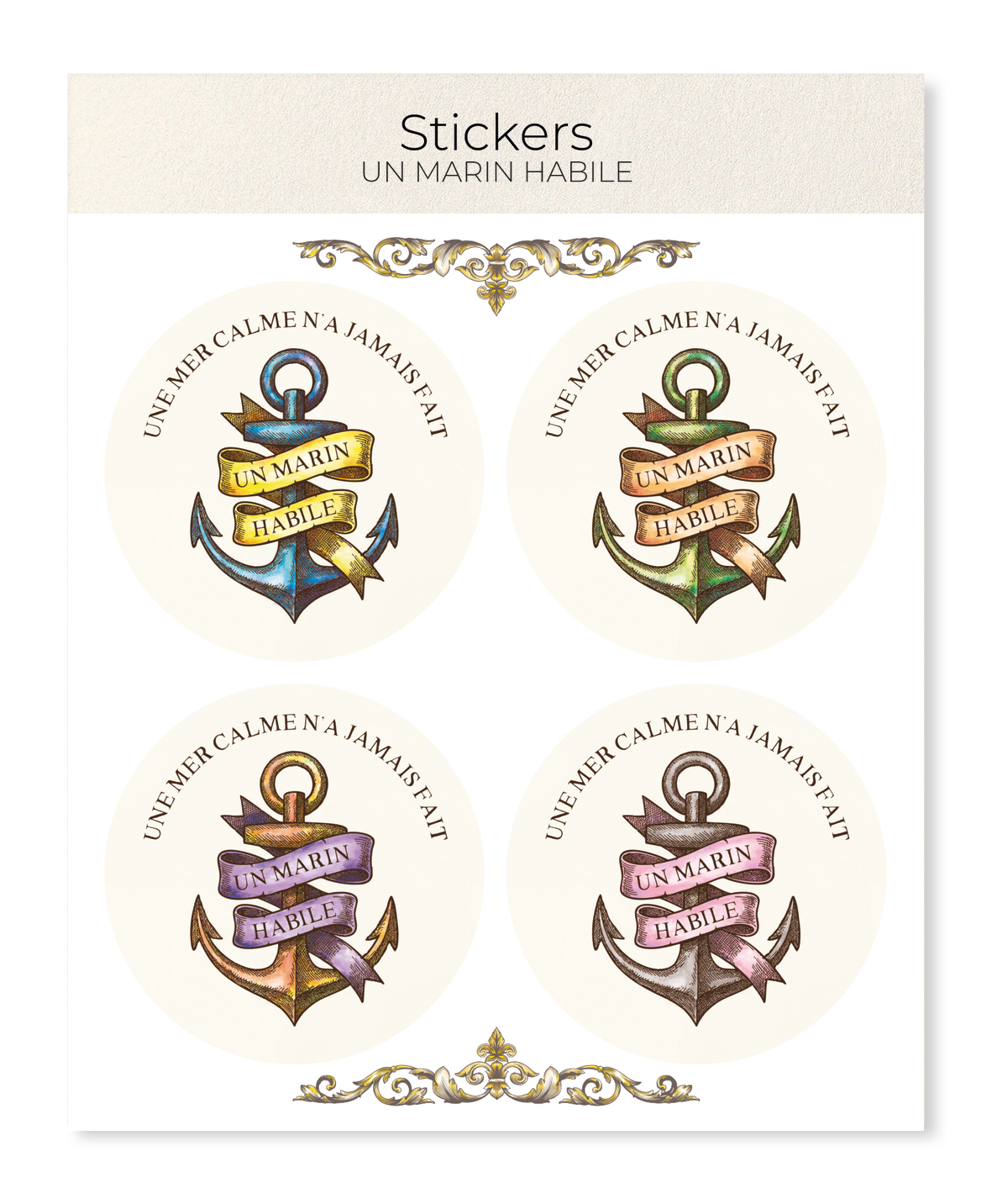 Ezen - Un Marin Habile - Sticker Set
