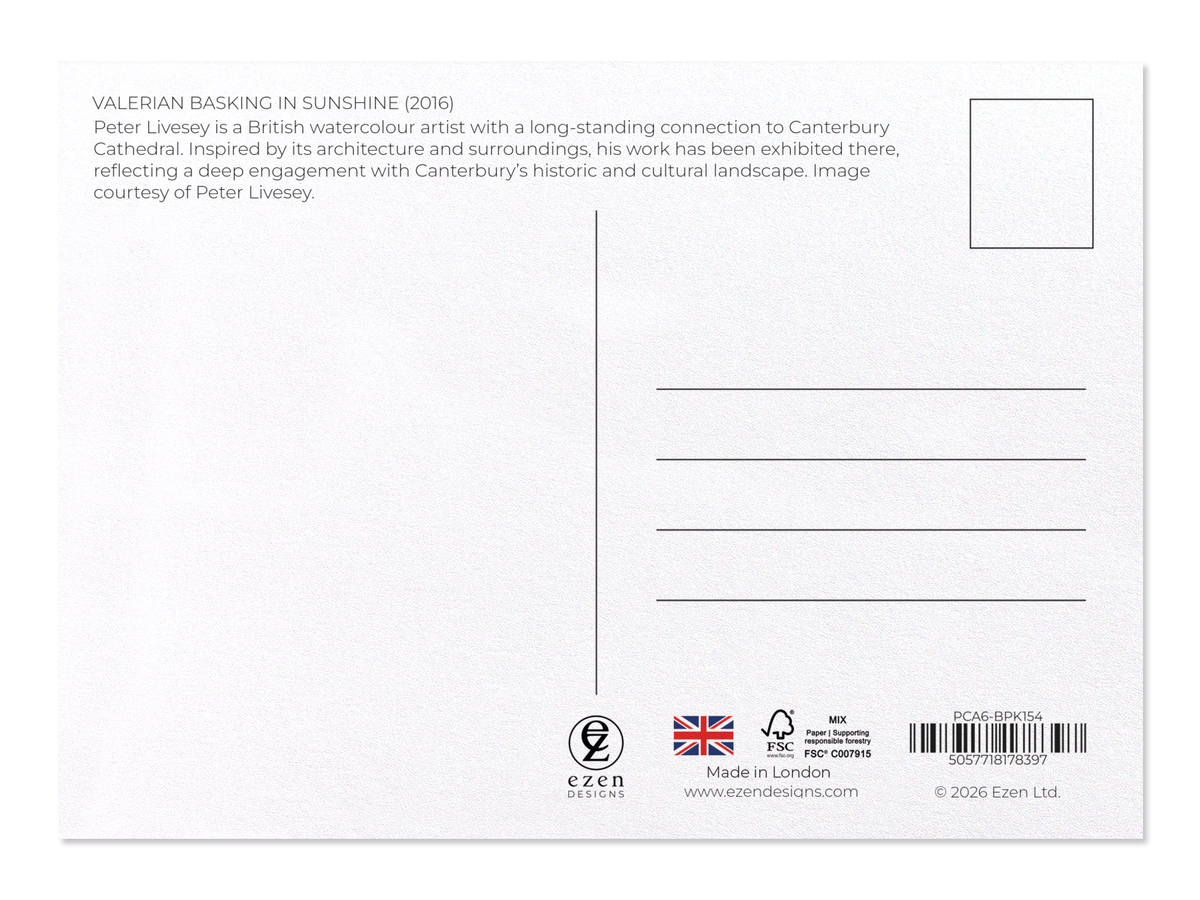 Ezen - Valerian basking in sunshine (2016) - Postcard - Back