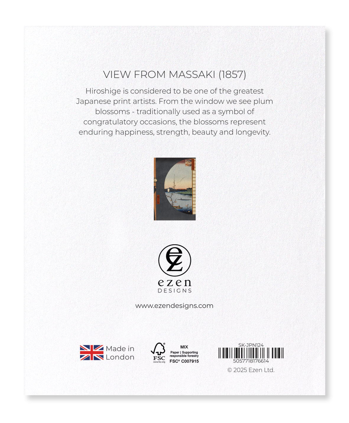 Ezen - View from Massaki (1857) - Sticker Set