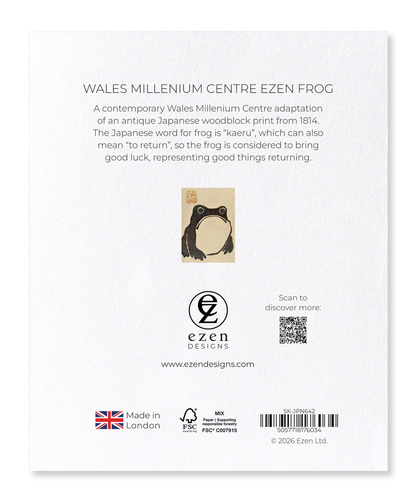 Ezen - Wales Millenium Centre Ezen Frog - Sticker Set