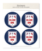 Ezen - Welcome Home Banner - Sticker Set
