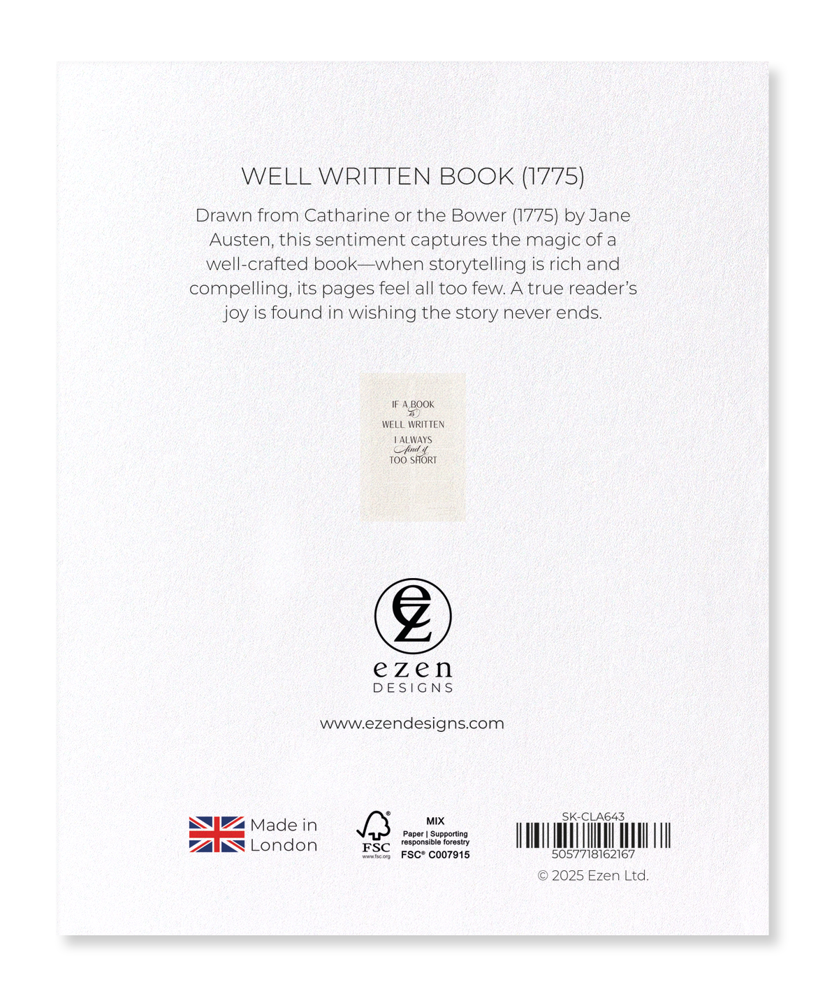 Ezen - Well Written Book (1775) - Sticker Set