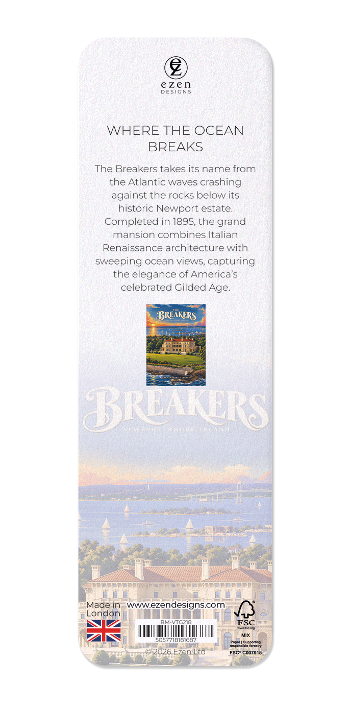 Ezen - Where the Ocean Breaks - Bookmark - Back