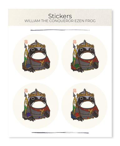 Ezen - William the Conqueror Ezen Frog - Sticker Set