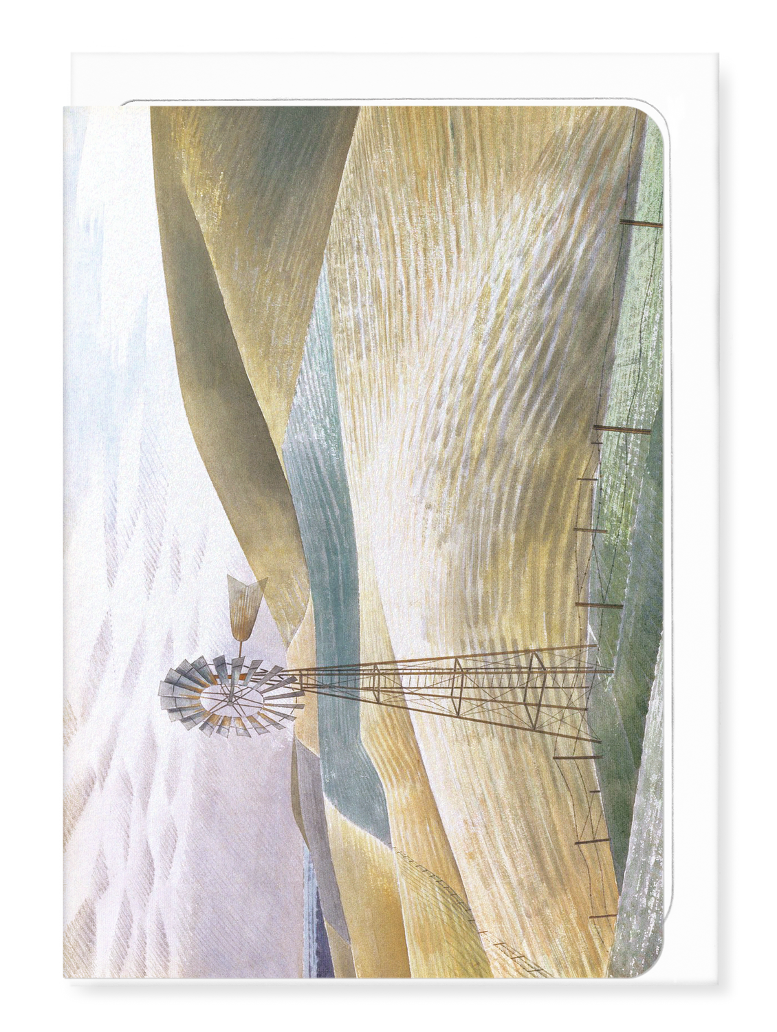 Ezen - Windmill (1935) - Greeting Card - Front