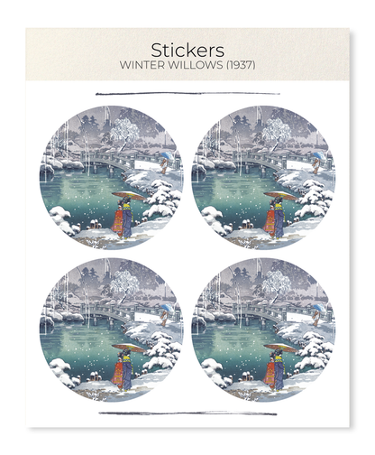 Ezen - Winter willows (1937) - Sticker Set