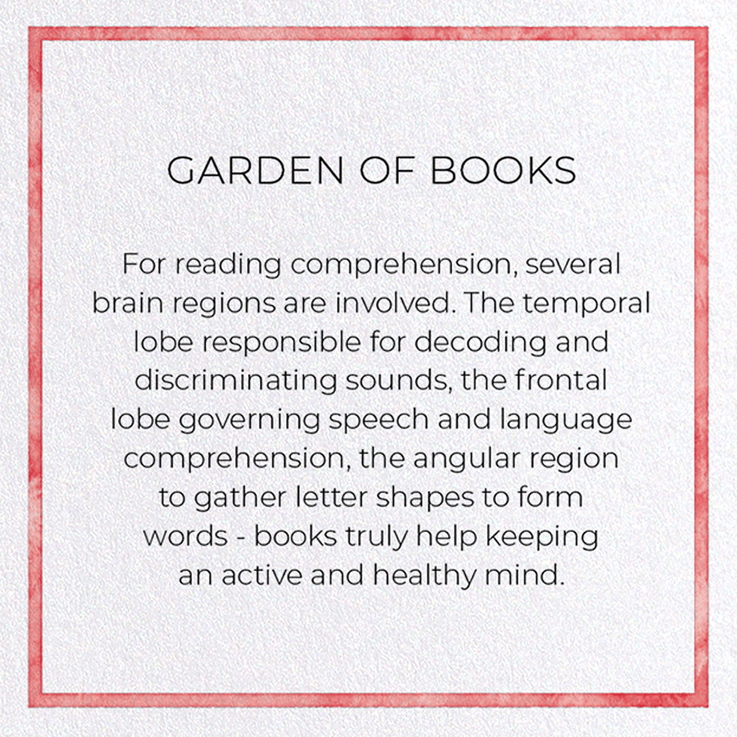 GARDEN OF BOOKS: Painting Greeting Card