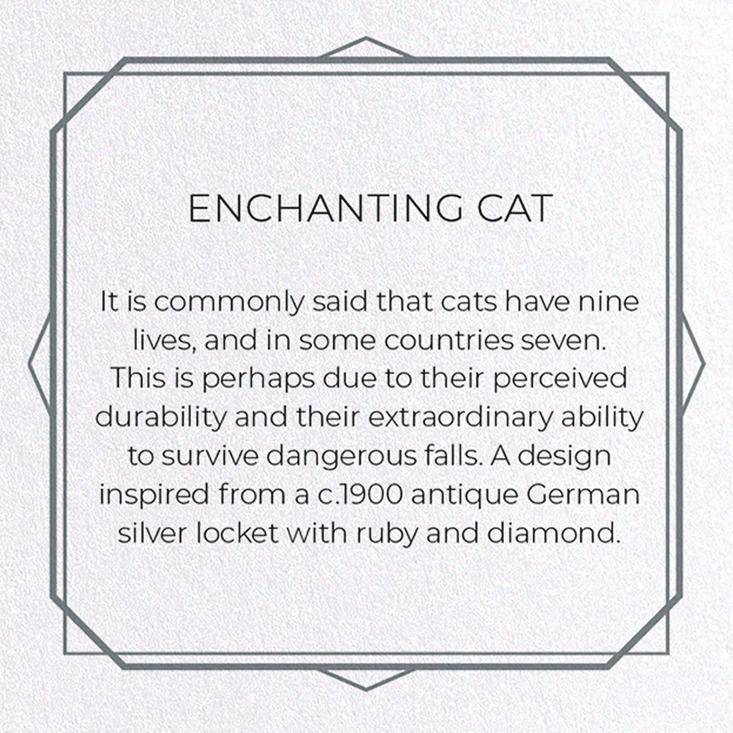 ENCHANTING CAT: Painting Greeting Card